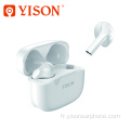 YISON version vraie écouteurs sans fil TWS version 5.1